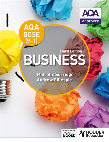 AQA GCSE (9-1) Business, Third Edition Boost eBook