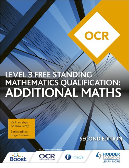 OCR Level 3 Free Standing Mathematics Qualification: Additional Maths (2nd edition) Boost eBook