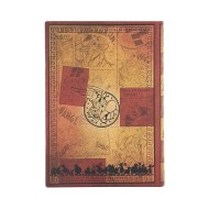 Asterix & Obelix (The Adventures of Asterix) Midi Lined Hardback Journal (Elastic Band Closure)