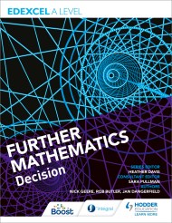 Edexcel A Level Further Mathematics Decision Boost eBook