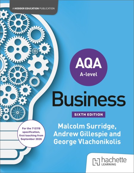 AQA A-level Business (Surridge, Vlachonikolis and Gillespie) Sixth Edition Boost eBook
