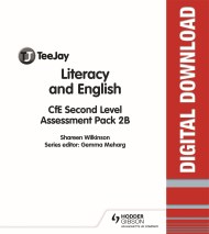 TeeJay Literacy and English CfE Second Level Assessment Pack 2B