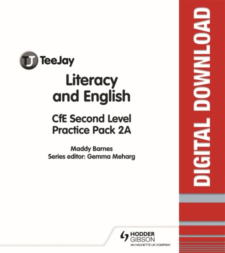 TeeJay Literacy and English CfE Second Level Practice Pack 2A