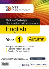 NTS English Year 1, Autumn PK10 (National Test-style Standardised Assessments)