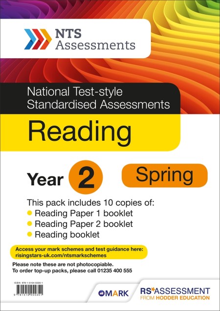 NTS Reading Year 2, Spring PK10 (National Test-style Standardised Assessments)