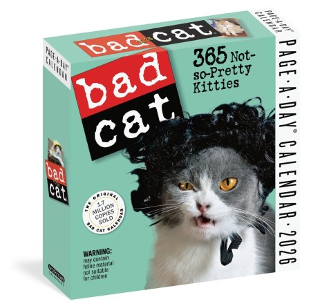Bad Cat Page-A-Day® Calendar 2026