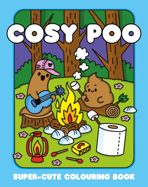 Cosy Poo: A Super Cute Colouring Book