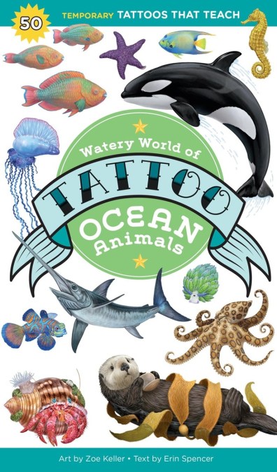 Watery World of Tattoo Ocean Animals