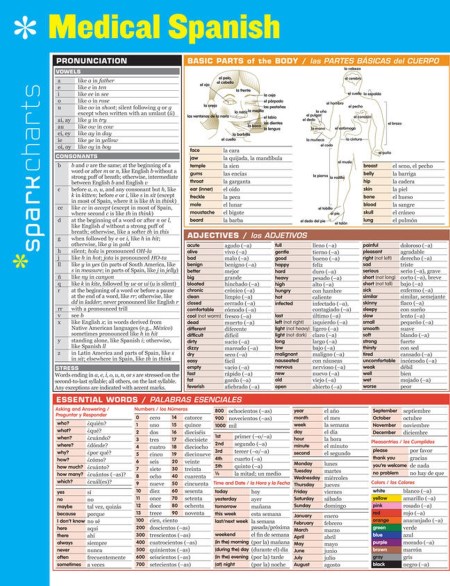 Medical Spanish SparkCharts