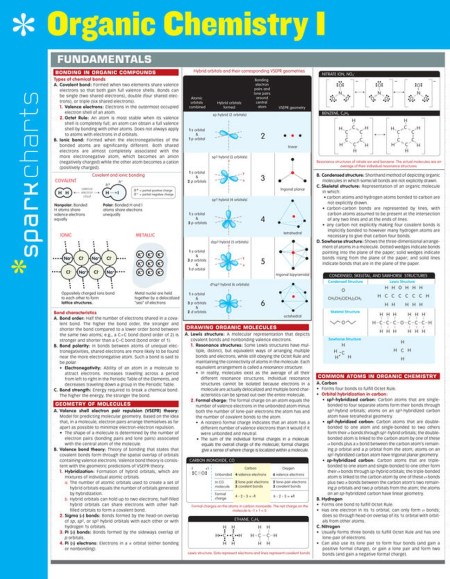 Organic Chemistry I SparkCharts