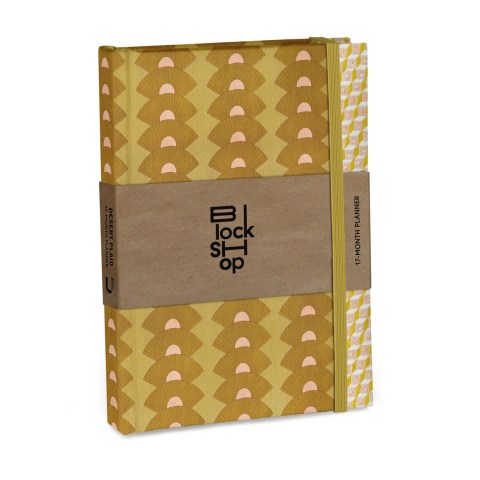 From the Block Shop Studio: Desert Plaid 17-Month Planner