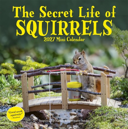 Secret Life of Squirrels Mini Calendar 2027