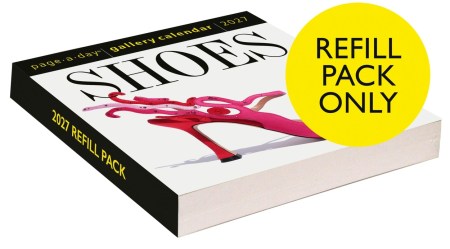 Shoes Page-A-Day® Gallery Calendar Refill Pack 2027