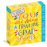 You Are Doing a Freaking Great Job Page-A-Day® Calendar 2027