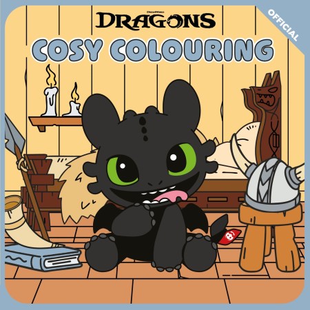 DreamWorks Dragons: Cosy Colouring