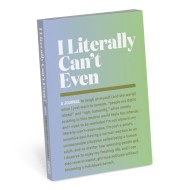 Literally Can’t Even Mini Inner-Truth Journal (Pastel Version)