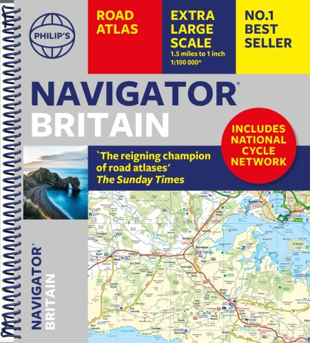 Philip’s Navigator Britain: the Champion of Road Atlases
