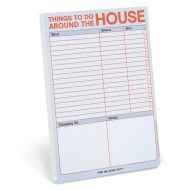 Things to Do Around the House Notepad with Magnet (Pastel Edition)