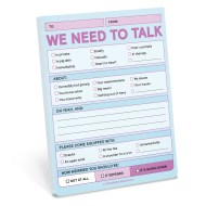 We Need To Talk Nifty Note – Memo Checklist Pad