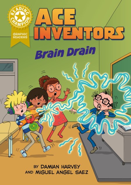 Reading Champion: Graphics: Ace Inventors Inc: Brain Drain